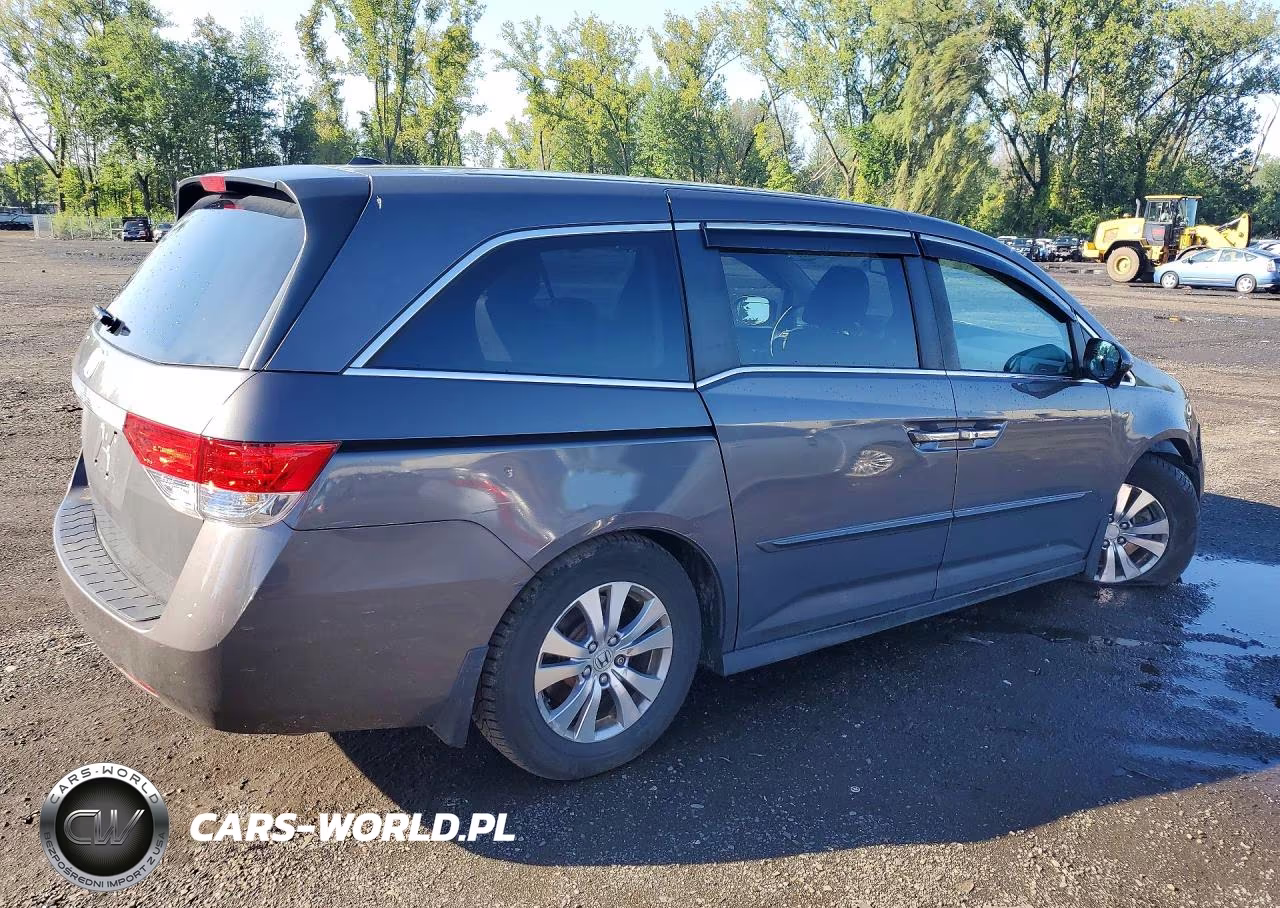 2014 Honda Odyssey Exl VIN:5FNRL5H69EB079214 - 3