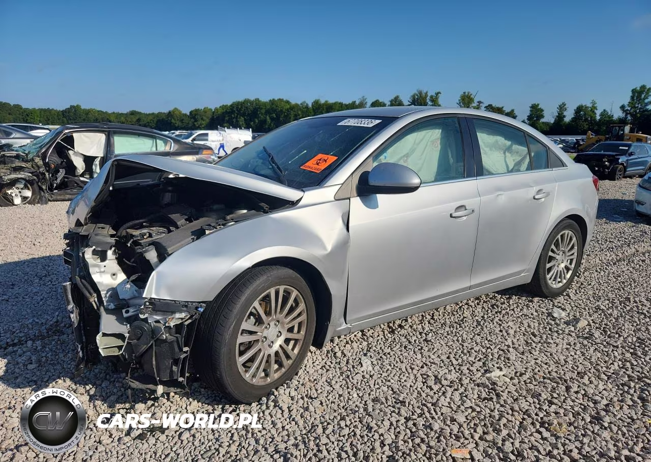 2012 Chevrolet Cruze Eco VIN:1G1PJ5SC4C7193094 - 1