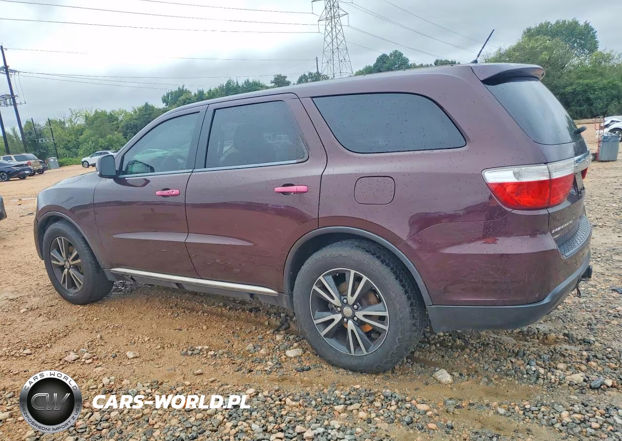 2012 Dodge Durango Crew VIN:1C4RDJDG3CC291945 - 2