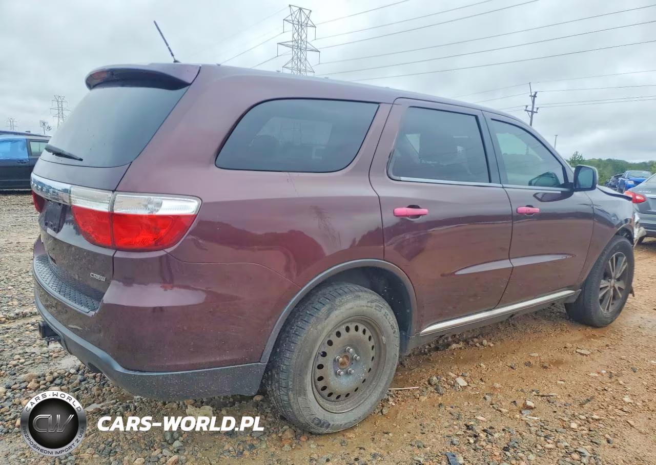 2012 Dodge Durango Crew VIN:1C4RDJDG3CC291945 - 3