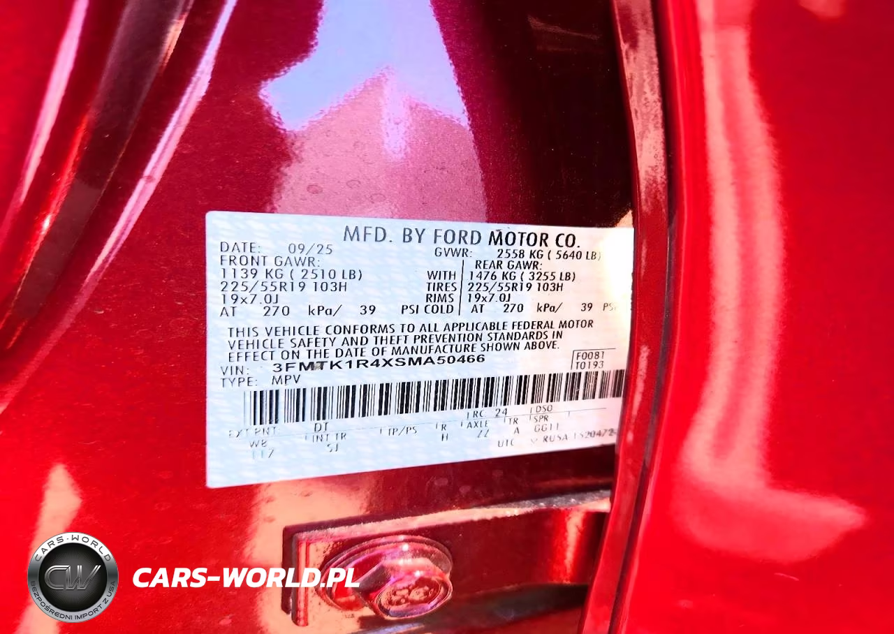 2025 Ford Mustang Mach-E Select VIN:3FMTK1R4XSMA50466 - 12
