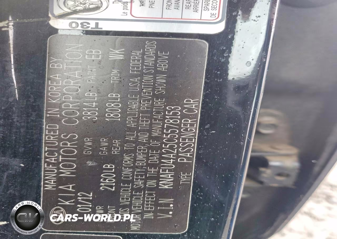 2012 Kia Forte Ex VIN:KNAFU4A25C5578153 - 12