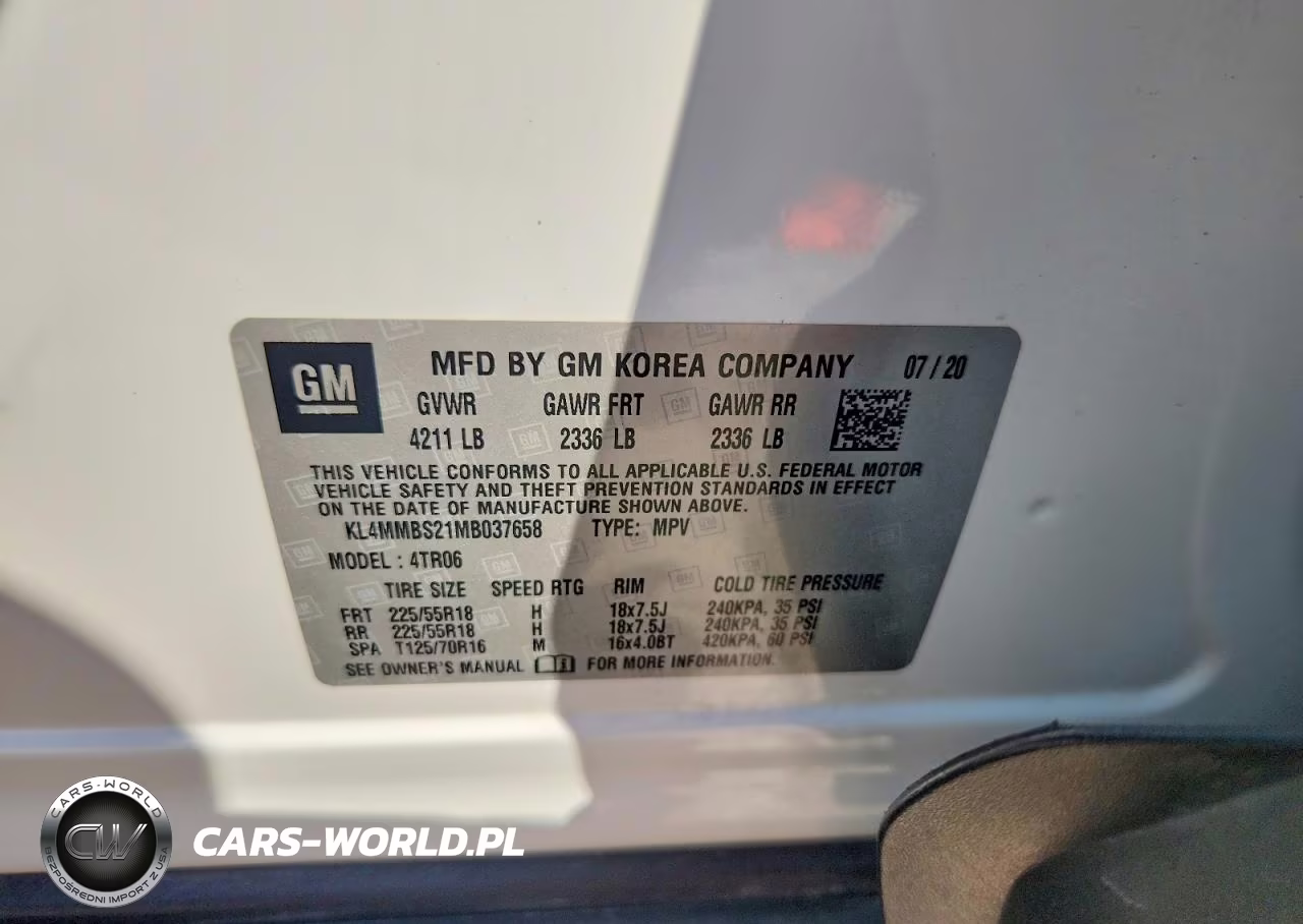 2021 Buick Encore Gx Preferred VIN:KL4MMBS21MB037658 - 13