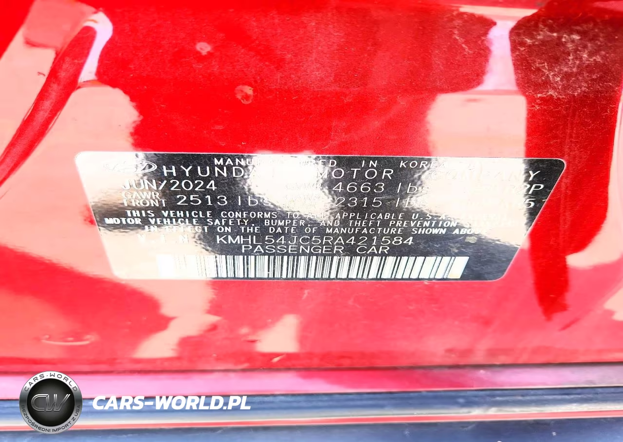 2024 Hyundai Sonata N Line VIN:KMHL54JC5RA421584 - 12