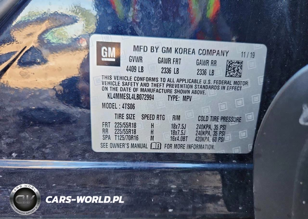 2020 Buick Encore Gx Select VIN:KL4MMESL4LB072994 - 13