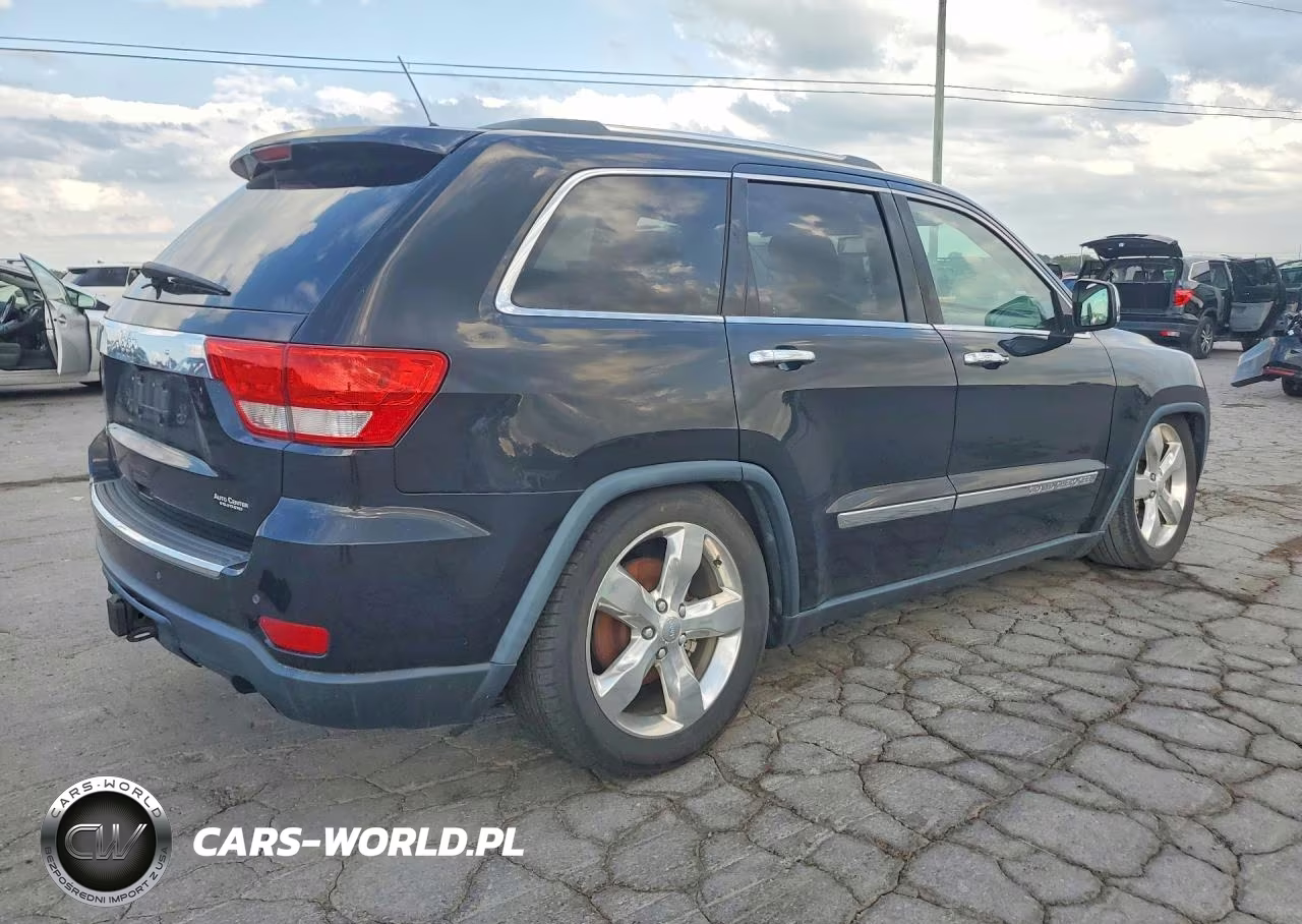 2013 Jeep Grand Cherokee Overland VIN:1C4RJFCT5DC599768 - 3