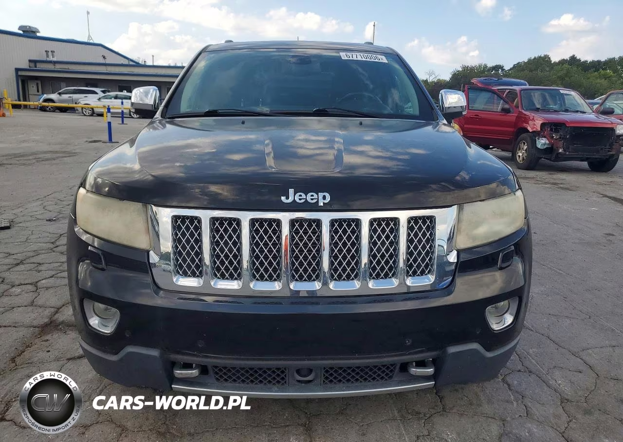 2013 Jeep Grand Cherokee Overland VIN:1C4RJFCT5DC599768 - 5