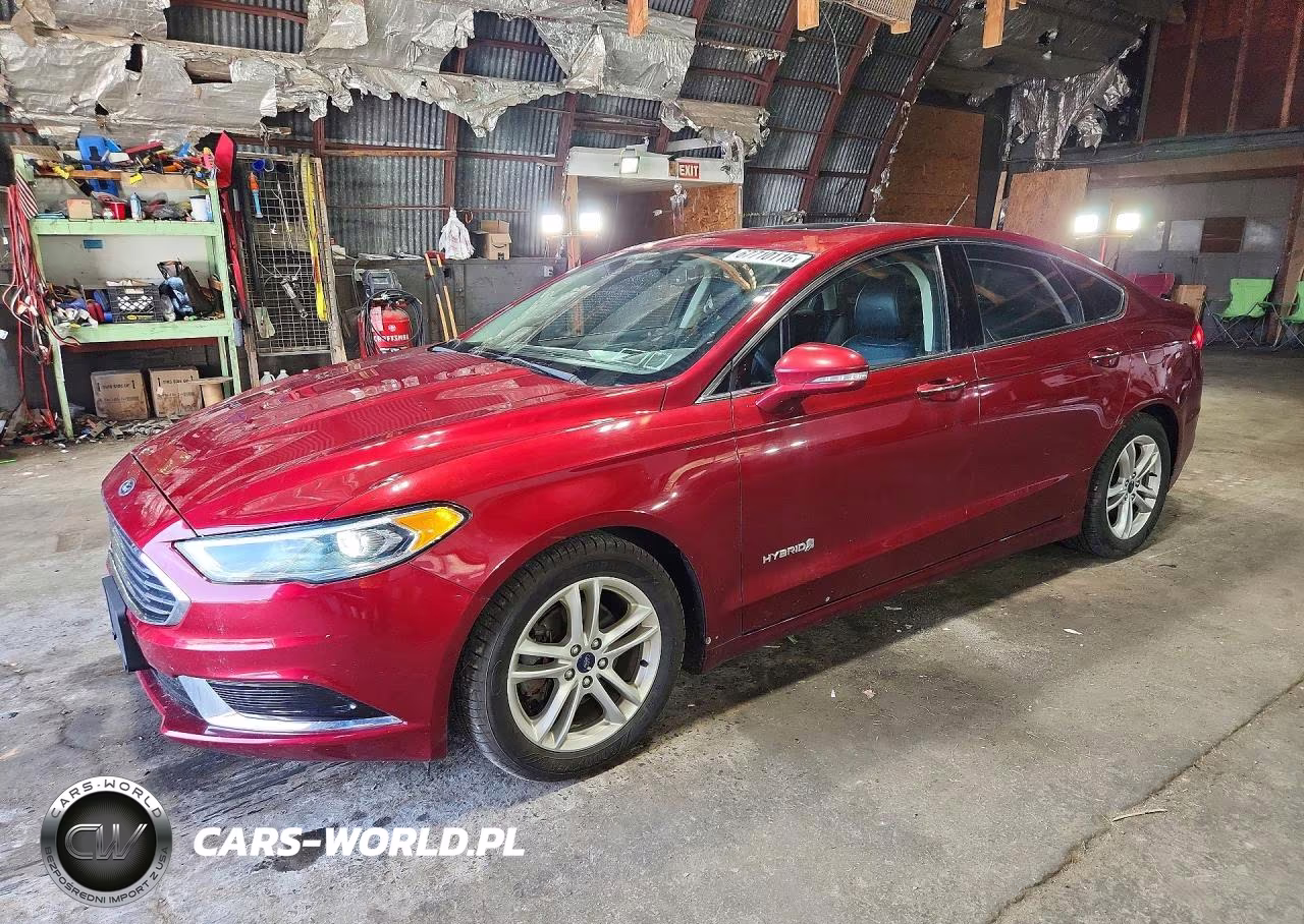 2018 Ford Fusion Se Hybrid – zdjęcie 1 z 12