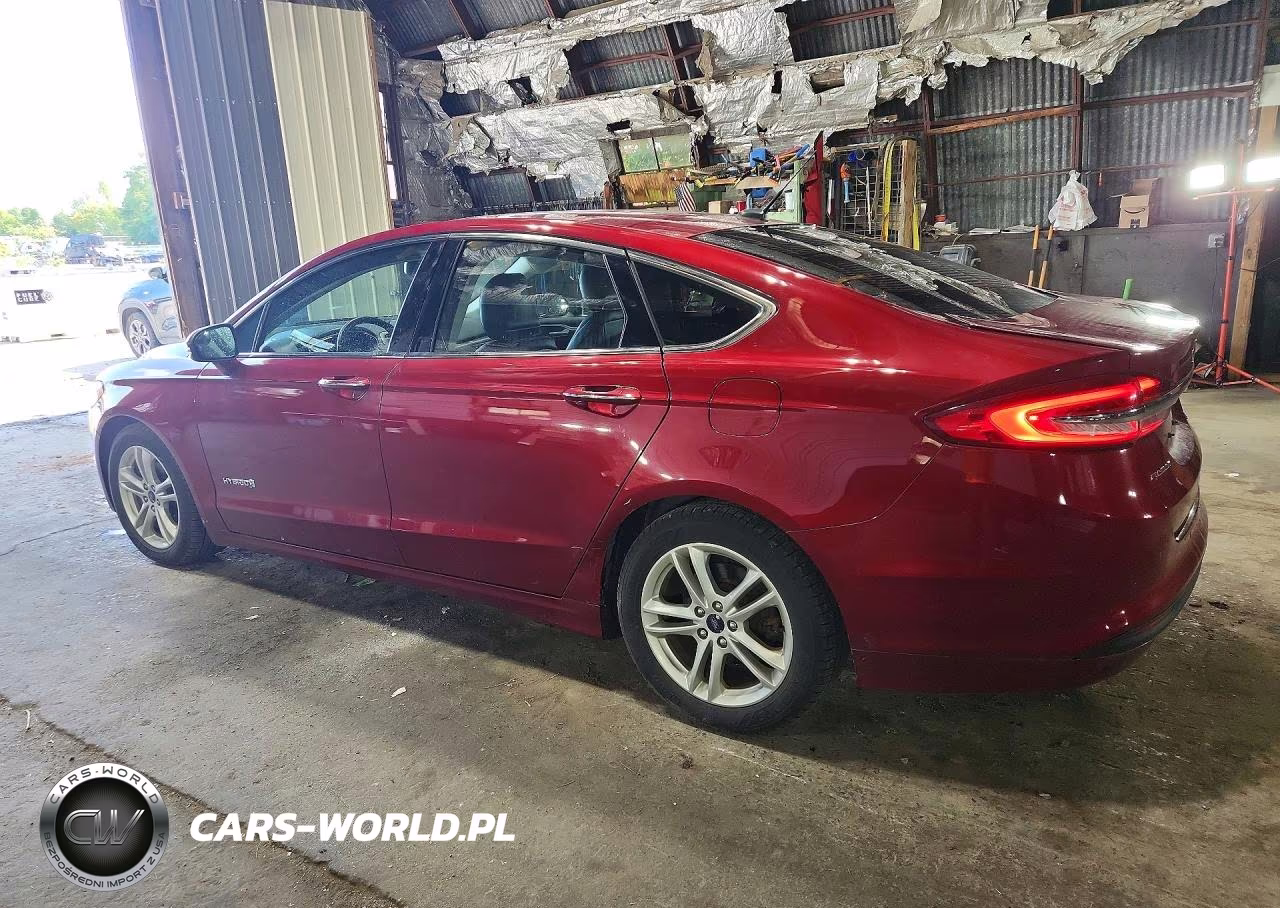 2018 Ford Fusion Se Hybrid VIN:3FA6P0LU5JR199266 - 2