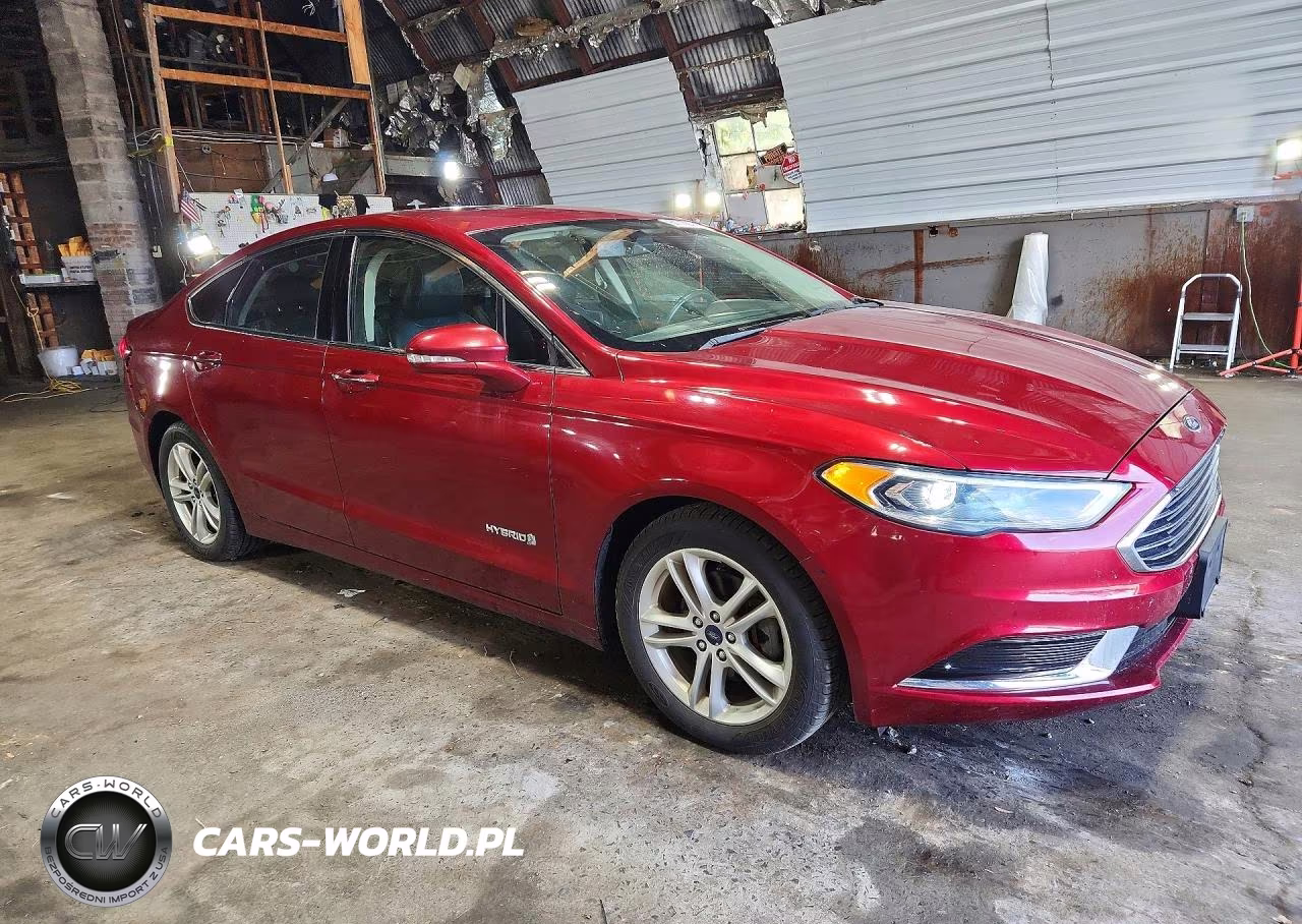 2018 Ford Fusion Se Hybrid VIN:3FA6P0LU5JR199266 - 4