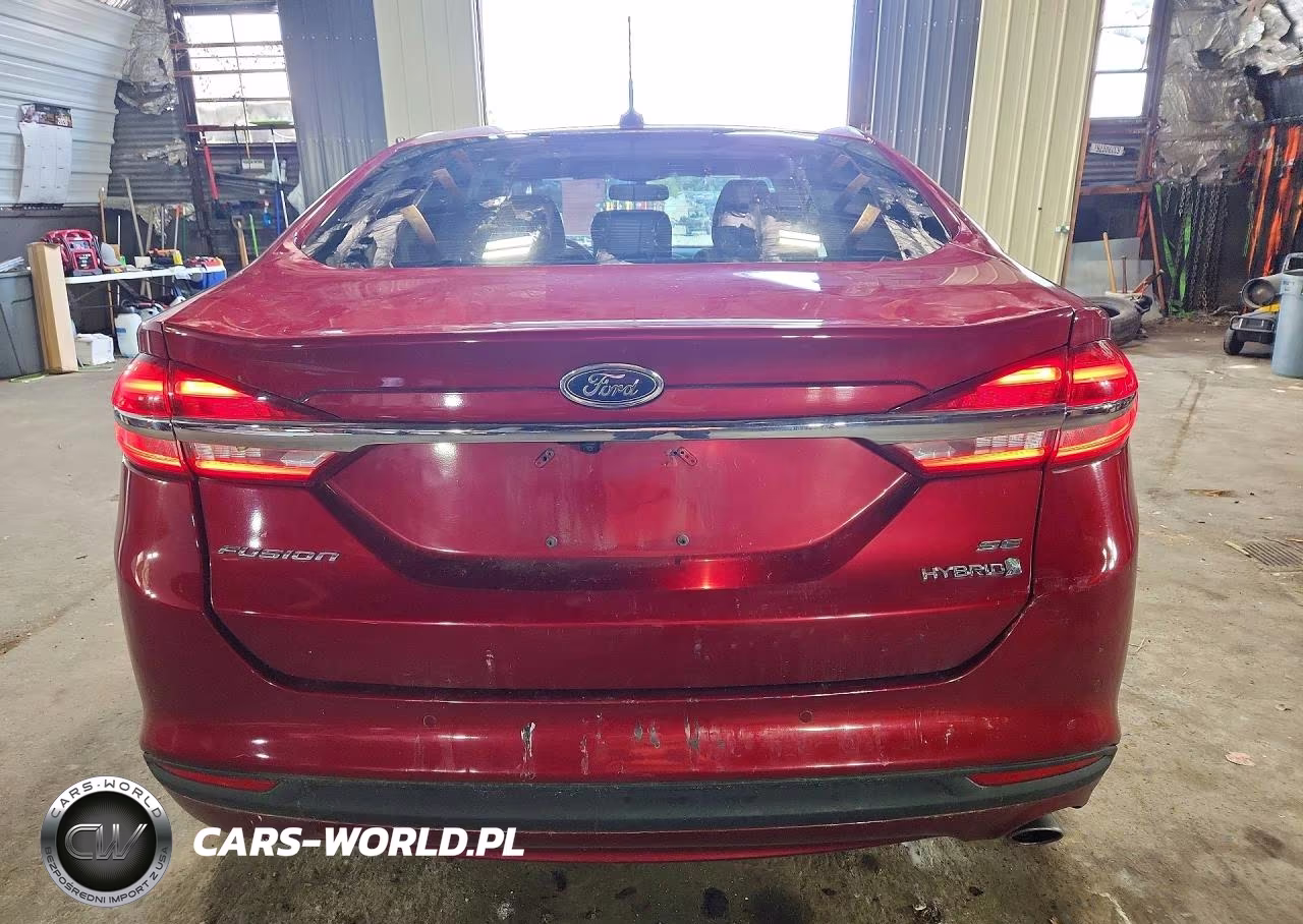 2018 Ford Fusion Se Hybrid VIN:3FA6P0LU5JR199266 - 6
