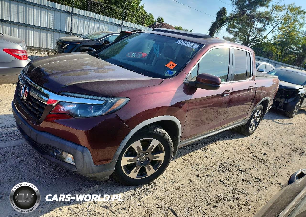 2019 Honda Ridgeline Rtl VIN:5FPYK2F52KB005465 - 1