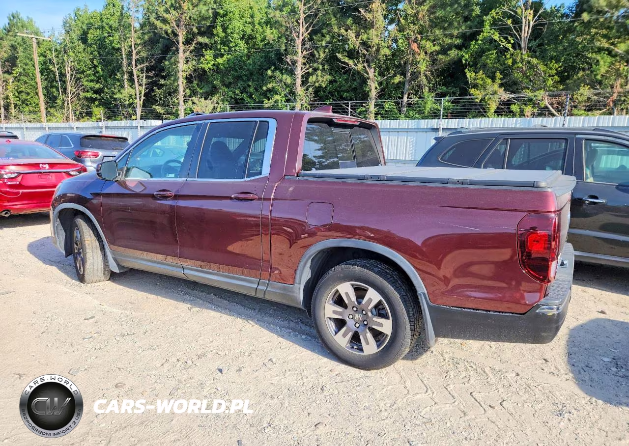 2019 Honda Ridgeline Rtl VIN:5FPYK2F52KB005465 - 2