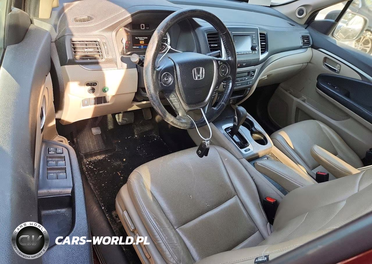 2019 Honda Ridgeline Rtl VIN:5FPYK2F52KB005465 - 8