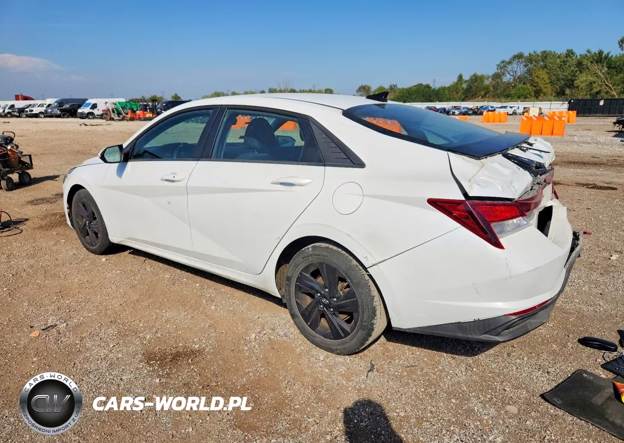 2021 Hyundai Elantra Sel VIN:5NPLS4AG7MH048405 - 2