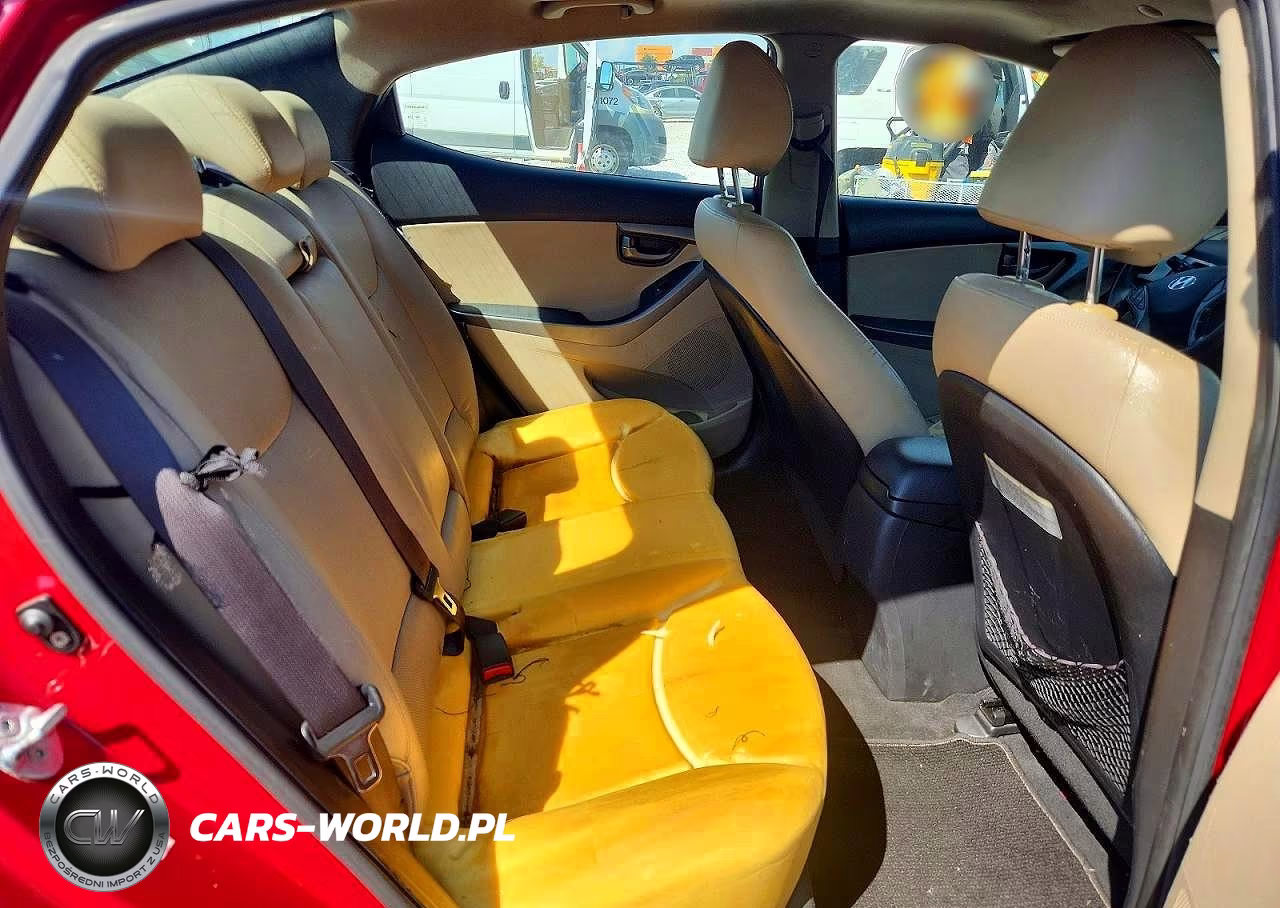 2014 Hyundai Elantra Sport VIN:KMHDH4AH3EU120361 - 10