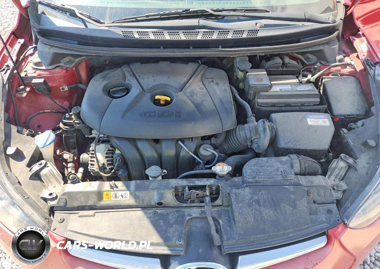 2014 Hyundai Elantra Sport VIN:KMHDH4AH3EU120361 - 11