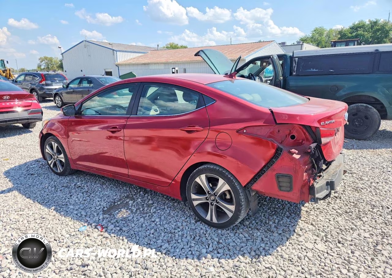 2014 Hyundai Elantra Sport VIN:KMHDH4AH3EU120361 - 2