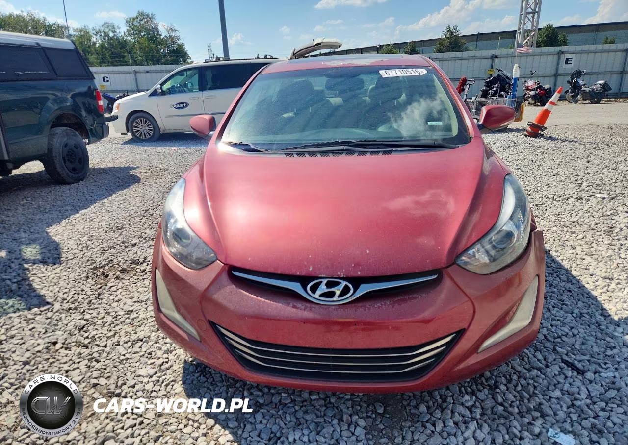 2014 Hyundai Elantra Sport VIN:KMHDH4AH3EU120361 - 5