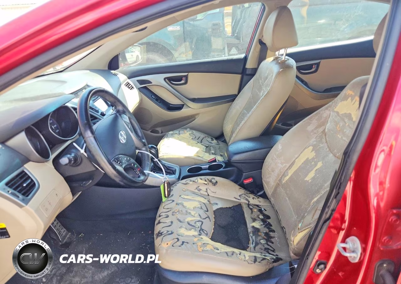 2014 Hyundai Elantra Sport VIN:KMHDH4AH3EU120361 - 7