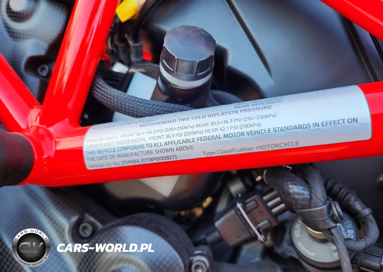 2023 Ducati Hypermotard 950 VIN:ZDMBAJDT8PB009273 - 9