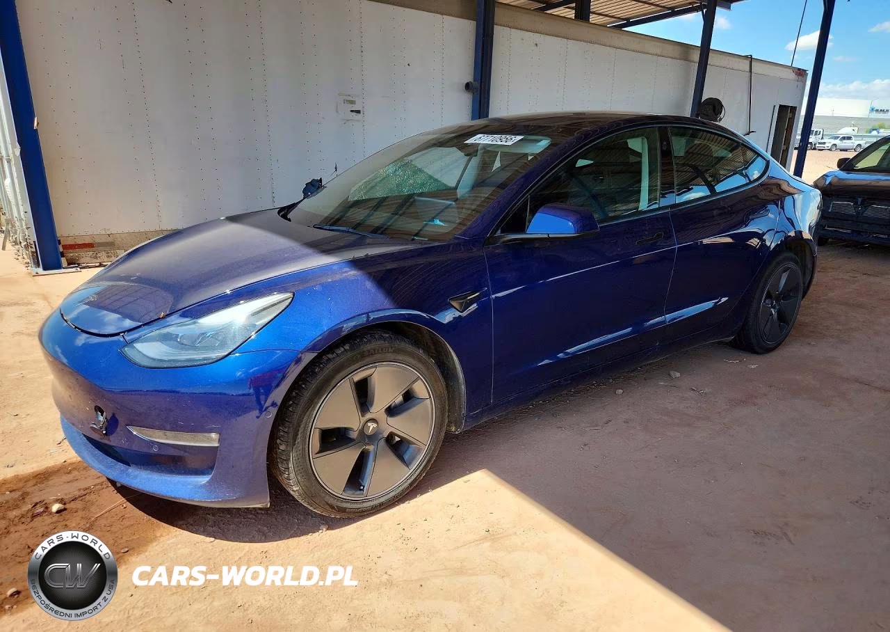 2022 Tesla Model 3 VIN:5YJ3E1EB8NF341007 - 1