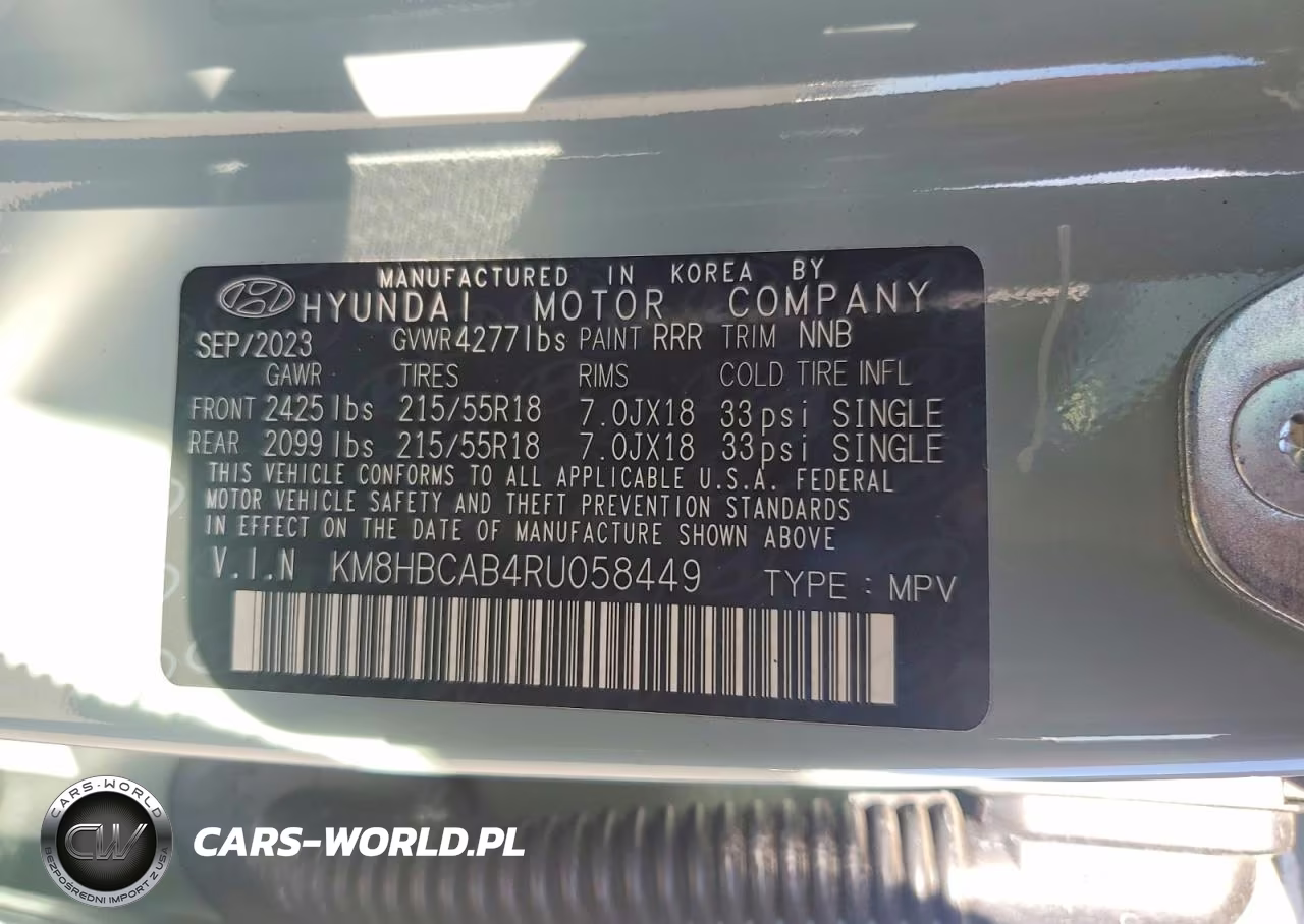 2024 Hyundai Kona Sel VIN:KM8HBCAB4RU058449 - 14
