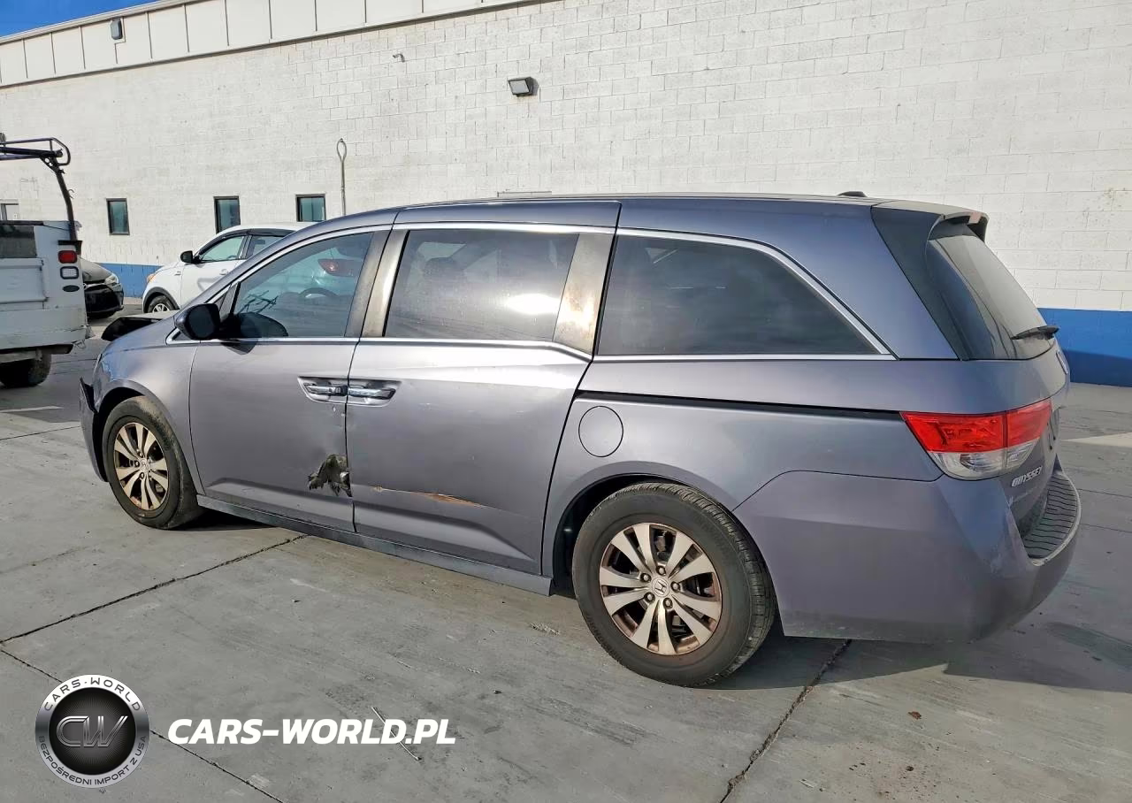 2014 Honda Odyssey Exl VIN:5FNRL5H67EB123730 - 2