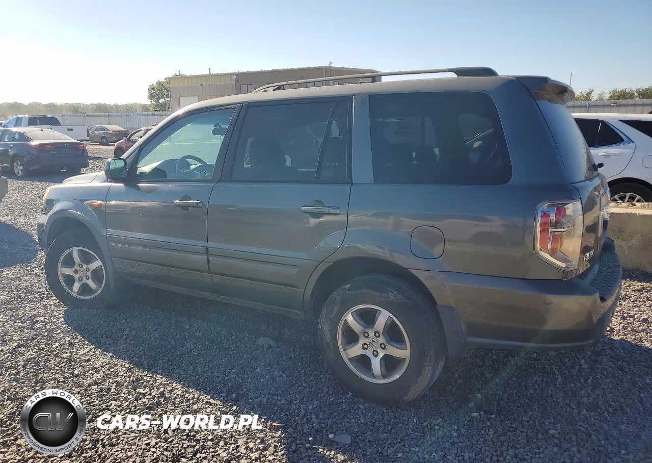 2007 Honda Pilot Ex VIN:5FNYF284X7B024743 - 2
