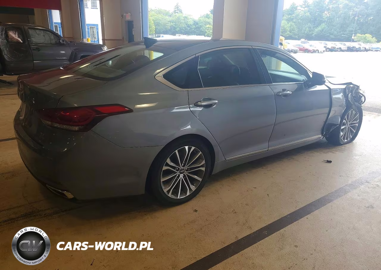 2017 Genesis G80 3.8 VIN:KMHGN4JE7HU192616 - 3
