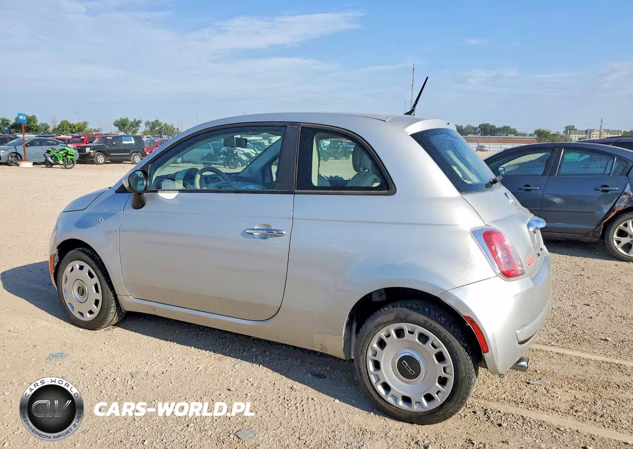 2012 Fiat 500 Pop VIN:3C3CFFAR0CT347870 - 2