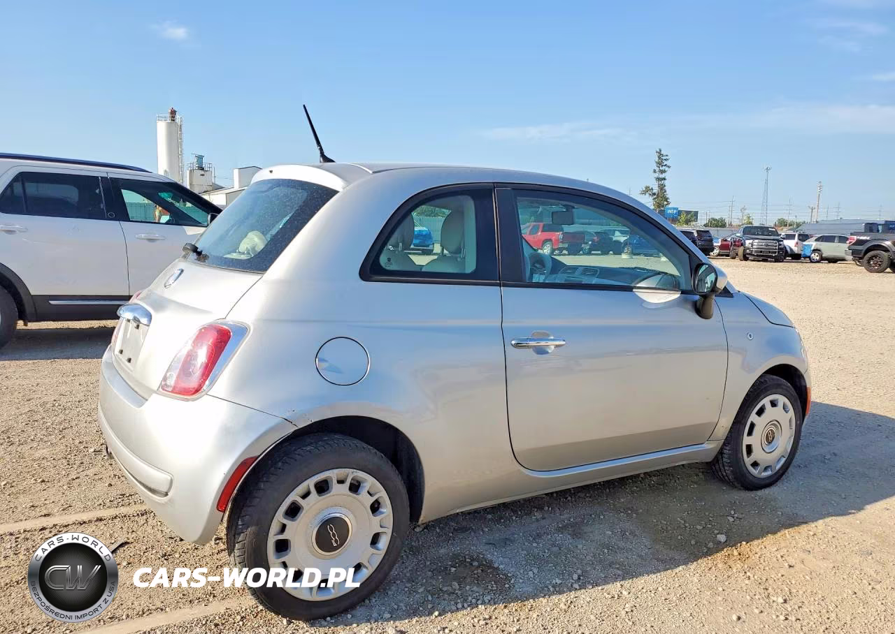 2012 Fiat 500 Pop VIN:3C3CFFAR0CT347870 - 3