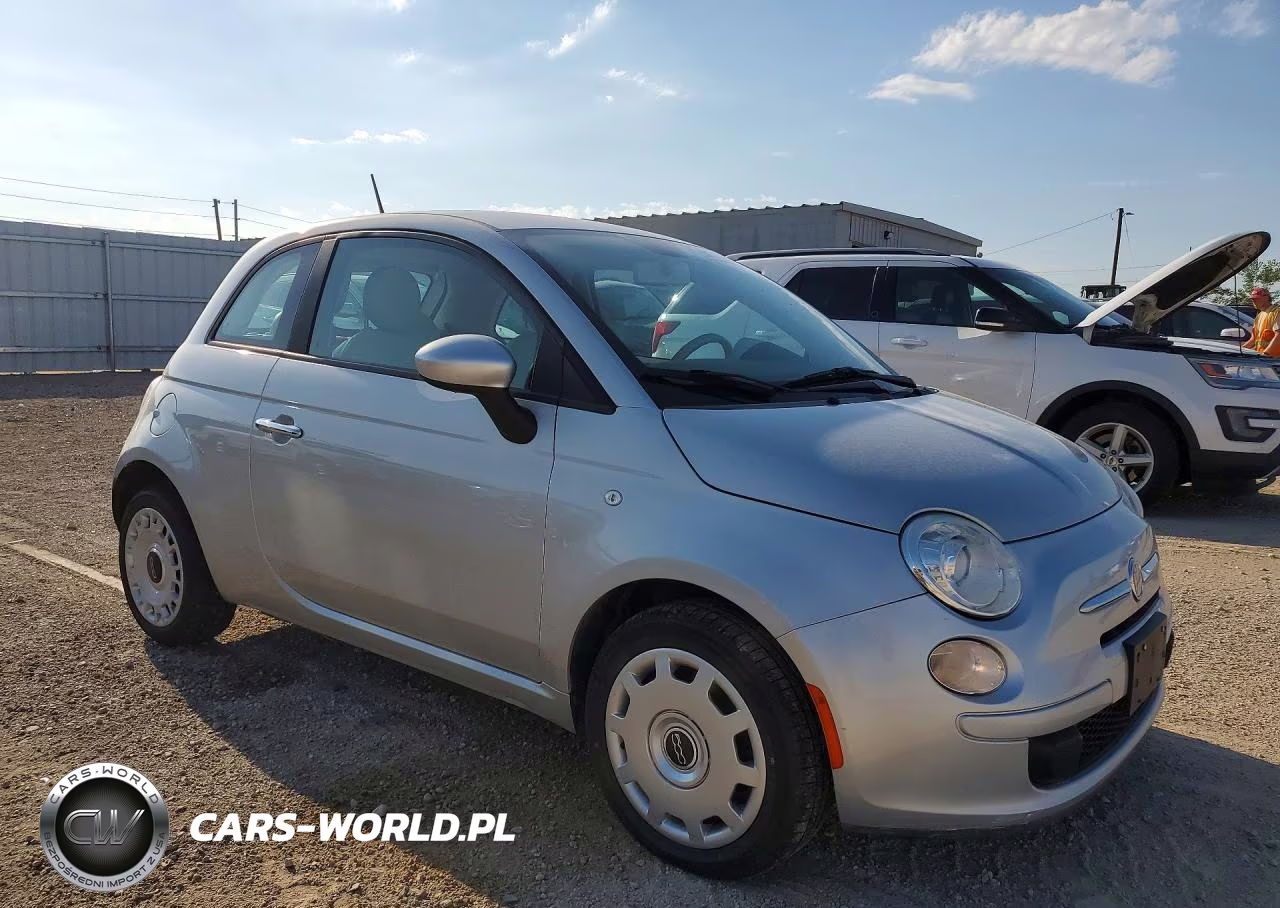 2012 Fiat 500 Pop VIN:3C3CFFAR0CT347870 - 4