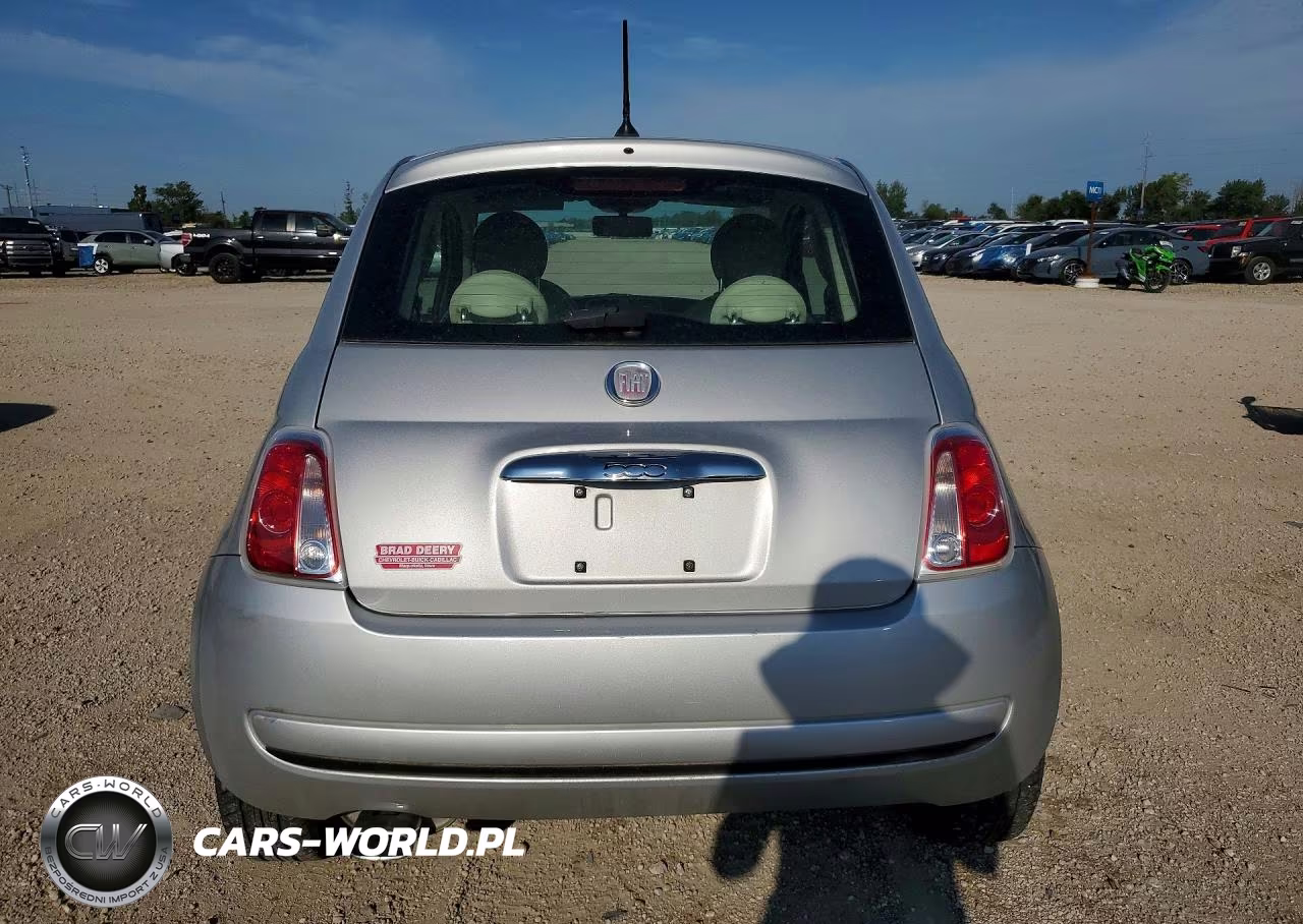 2012 Fiat 500 Pop VIN:3C3CFFAR0CT347870 - 6