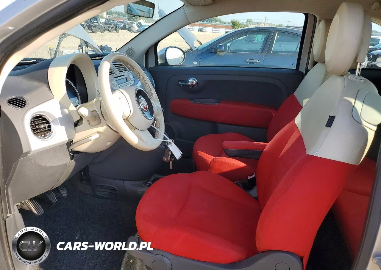 2012 Fiat 500 Pop VIN:3C3CFFAR0CT347870 - 7