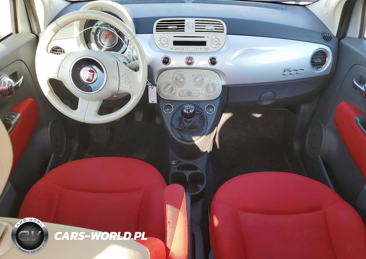 2012 Fiat 500 Pop VIN:3C3CFFAR0CT347870 - 8
