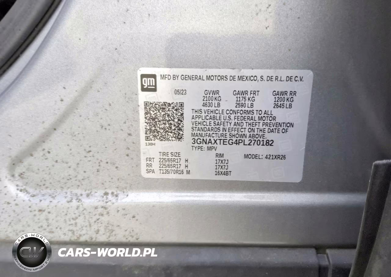 2023 Chevrolet Equinox Lt VIN:3GNAXTEG4PL270182 - 13