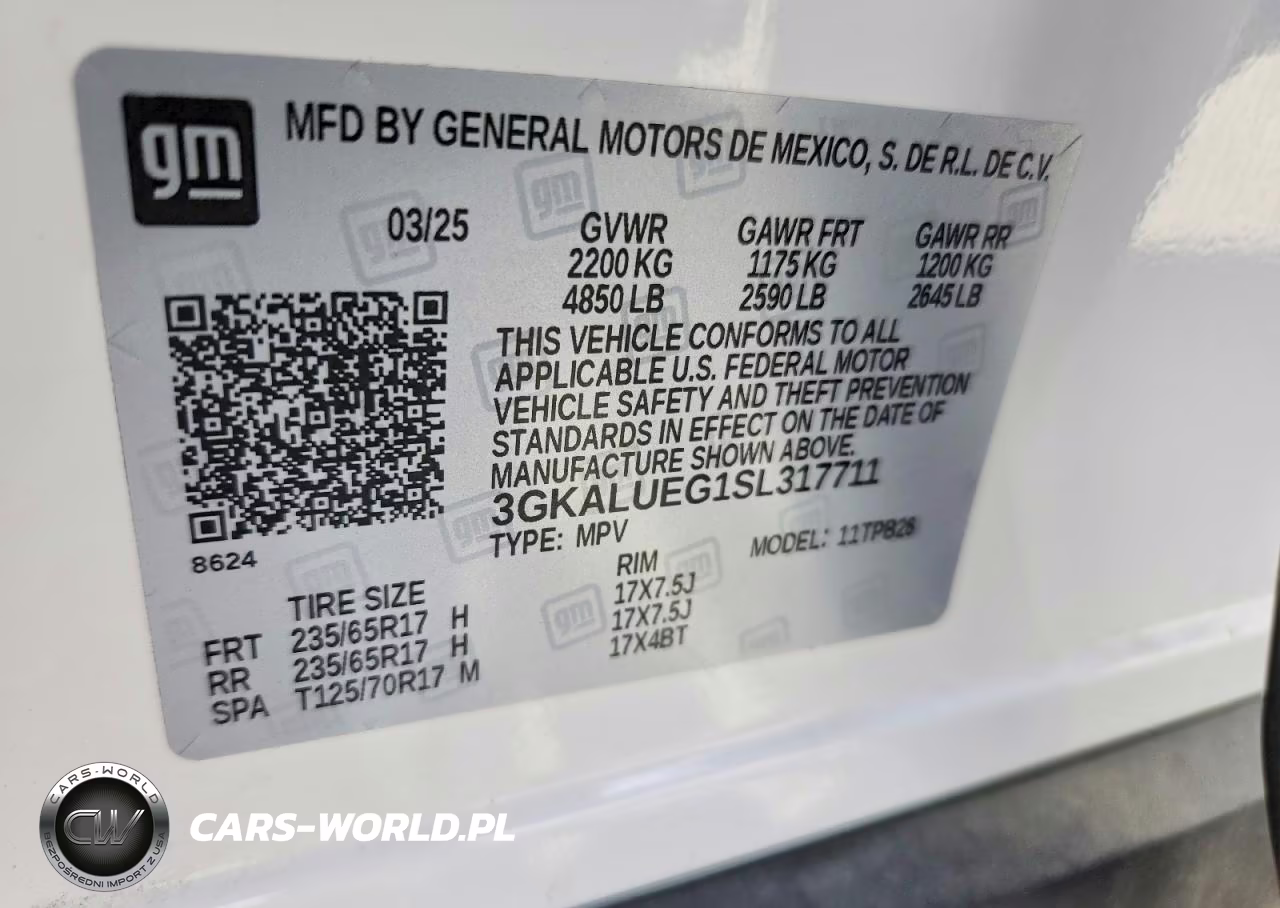 2025 GMC Terrain Elevation VIN:3GKALUEG1SL317711 - 14