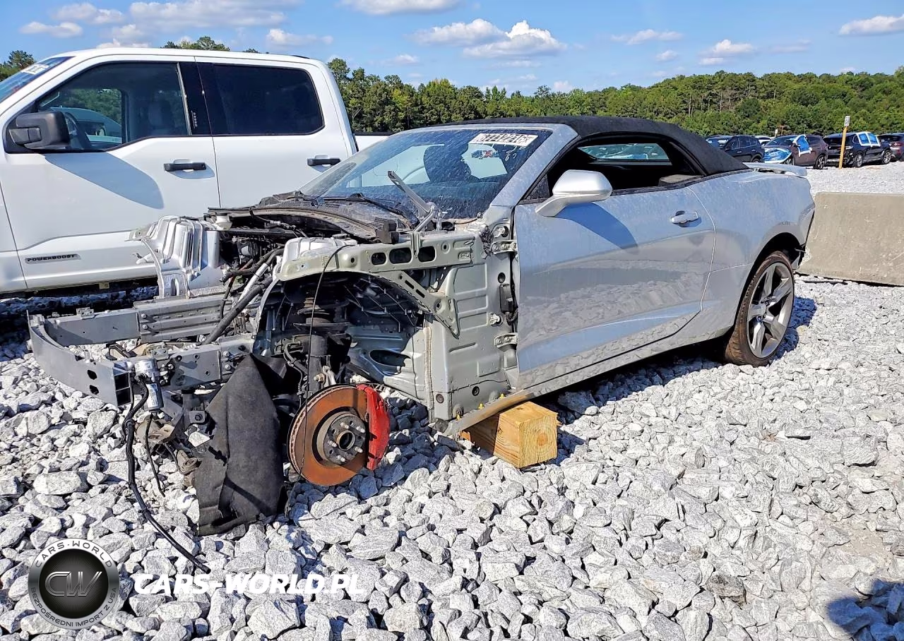 2017 Chevrolet Camaro Ss VIN:1G1FF3D74H0212194 - 1