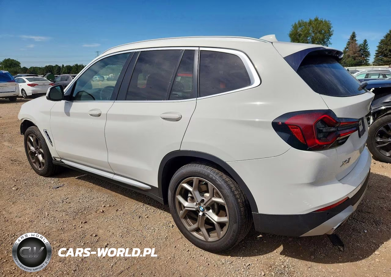2022 BMW X3 xDrive30I VIN:5UX53DP00N9L59778 - 2