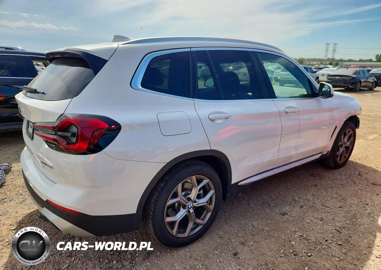 2022 BMW X3 xDrive30I VIN:5UX53DP00N9L59778 - 3