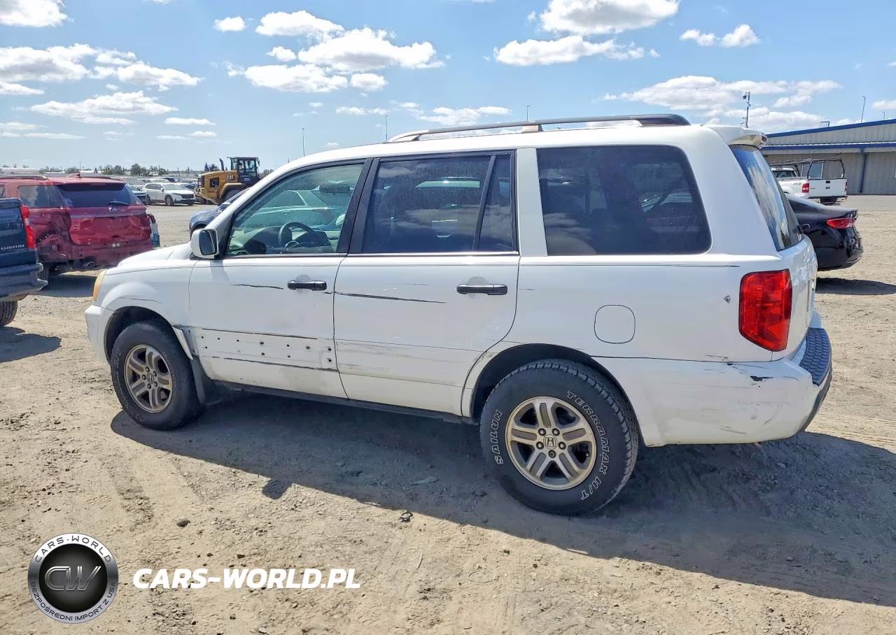 2004 Honda Pilot Ex VIN:2HKYF18464H570916 - 2