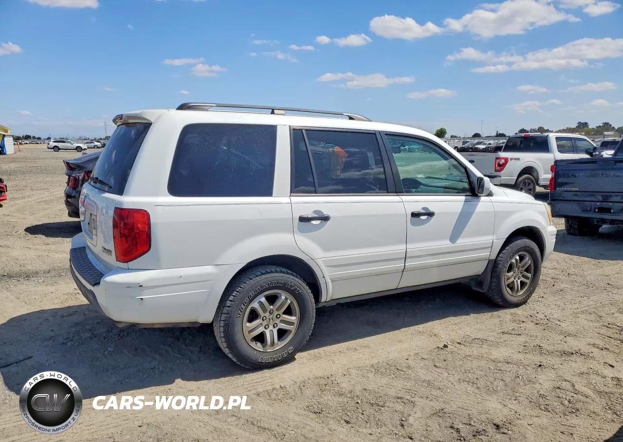 2004 Honda Pilot Ex VIN:2HKYF18464H570916 - 3