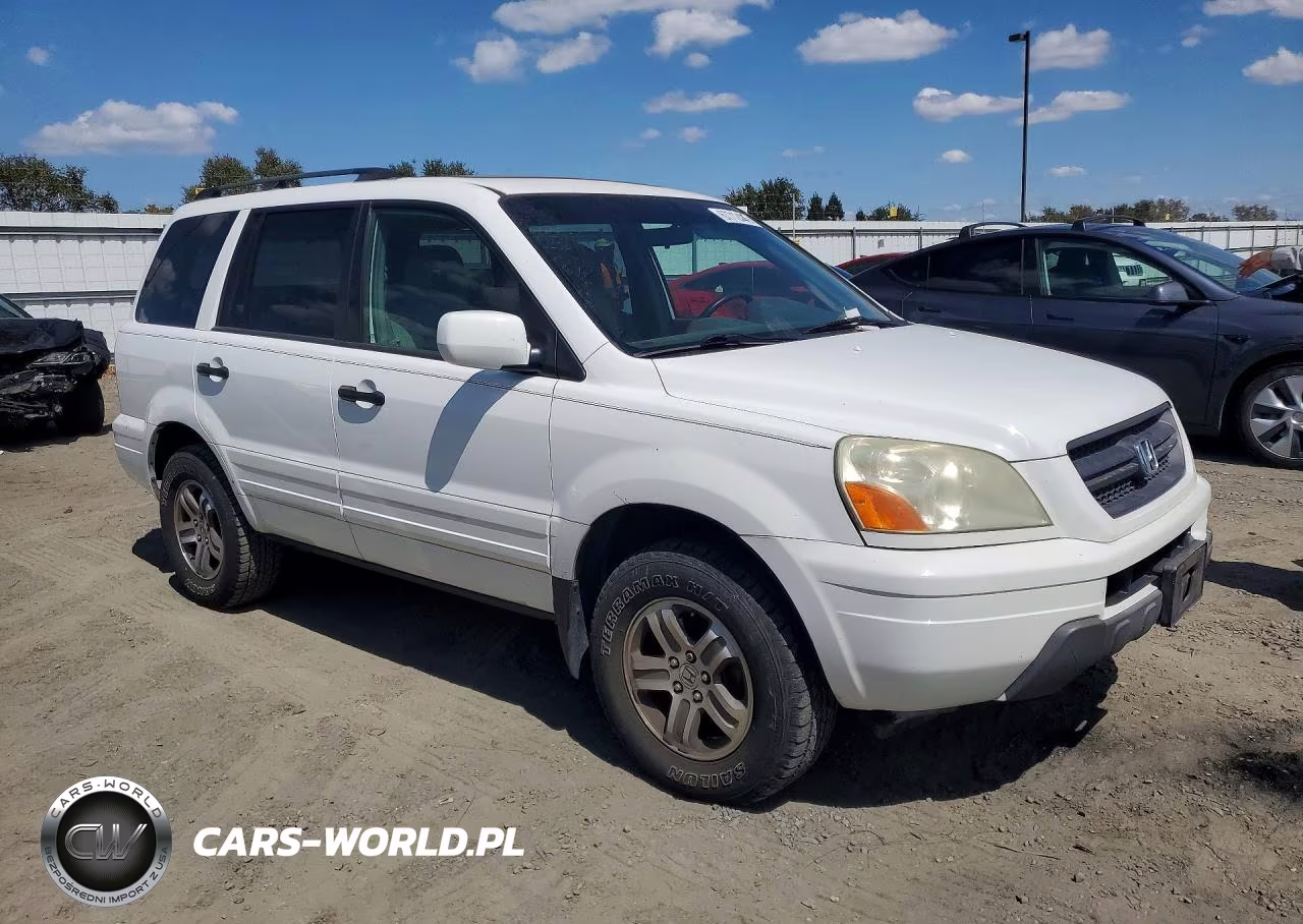 2004 Honda Pilot Ex VIN:2HKYF18464H570916 - 4
