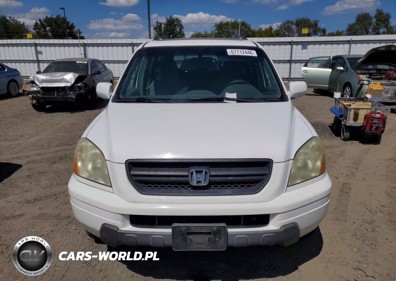 2004 Honda Pilot Ex VIN:2HKYF18464H570916 - 5