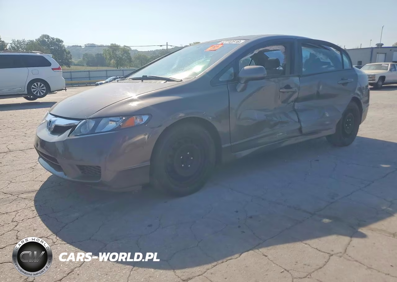 2011 Honda Civic Lx VIN:19XFA1F52BE025086 - 1
