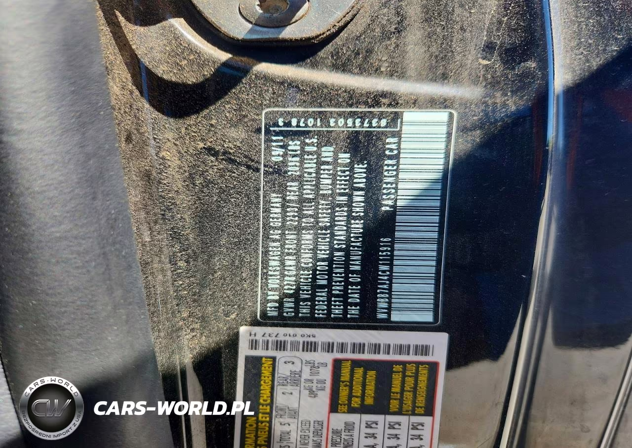 2012 Volkswagen Golf VIN:WVWBB7AJ4CW115916 - 12