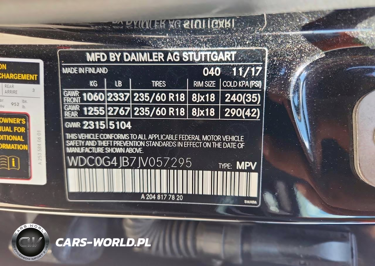 2018 Mercedes-Benz Glc 300 VIN:WDC0G4JB7JV057295 - 13