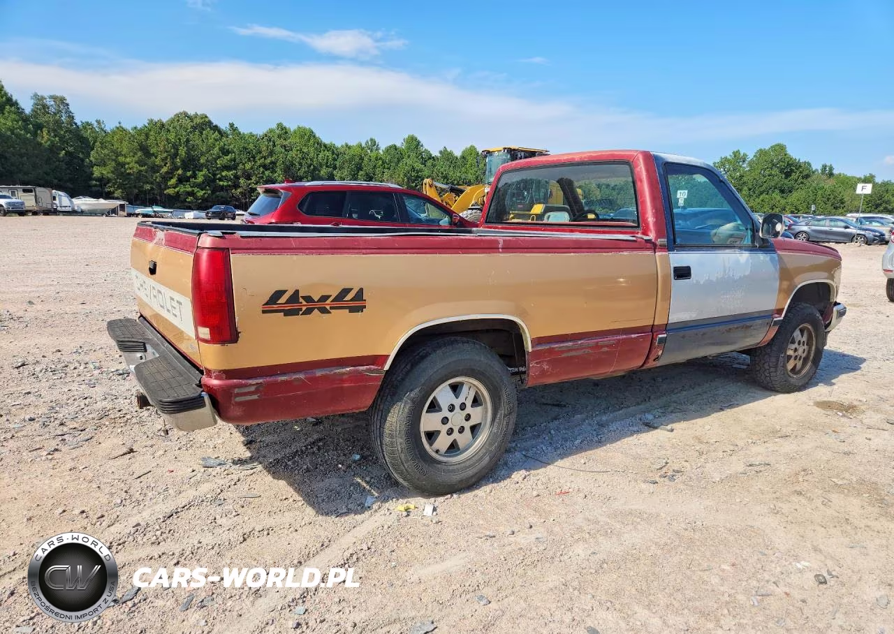 1990 Chevrolet Gmt-400 K1500 VIN:1GCDK14K3LE172964 - 3