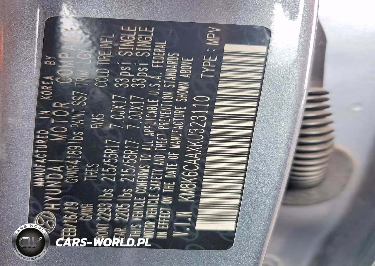 2019 Hyundai Kona Sel VIN:KM8K6CAAXKU323110 - 13